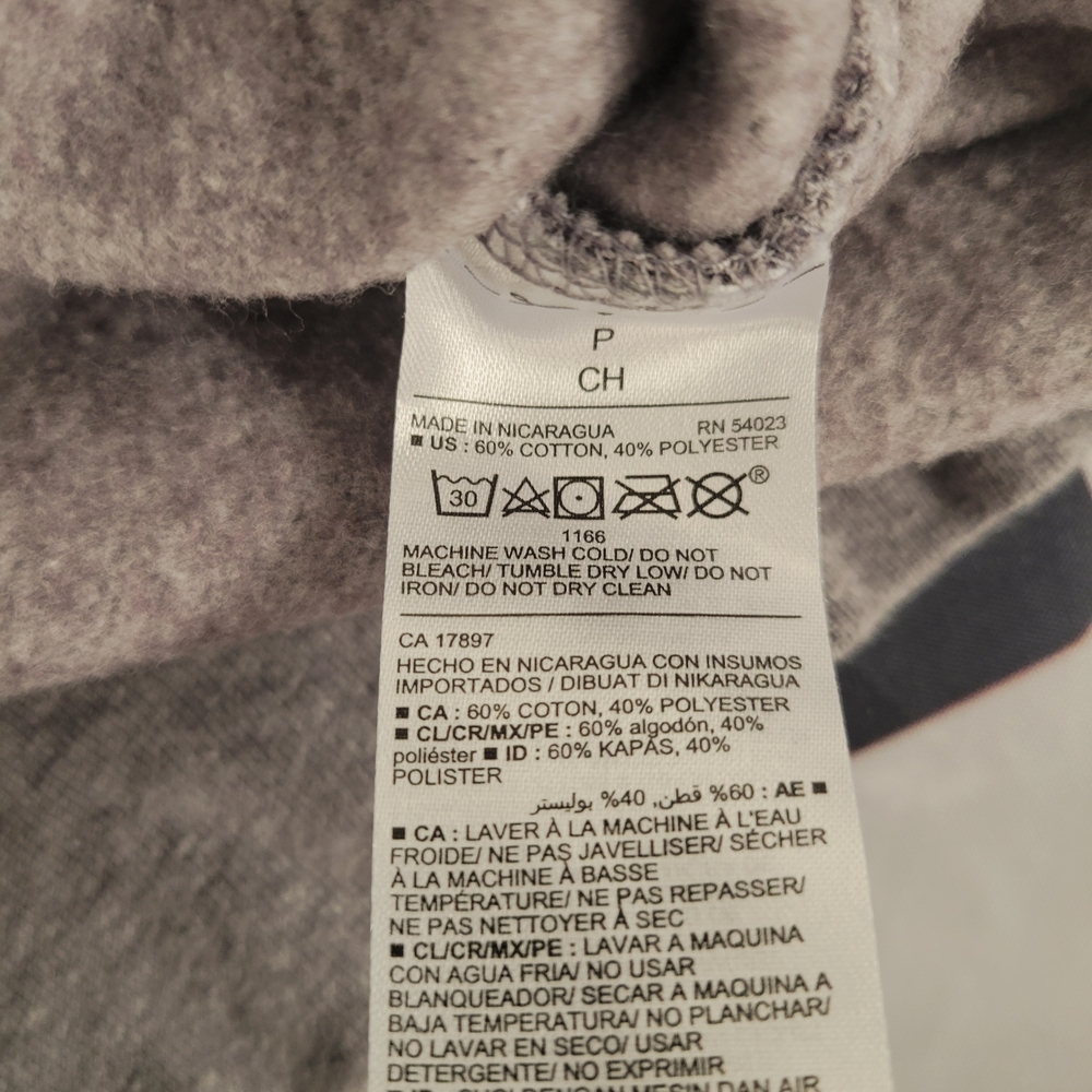 Ladies Janet Jackson Gray Hoodie Sweater, Small - Picture 6 of 6